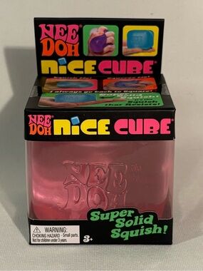💗 [BRAND NEW] NEE DOH NICE CUBE SUPER SOLID SQUISH! VIRAL FIDGET SQUISHY TOY 💗